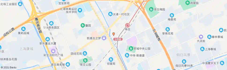 上海广贤路莘建东路_公交站地图_上海公交_妙搜公交查询2025
