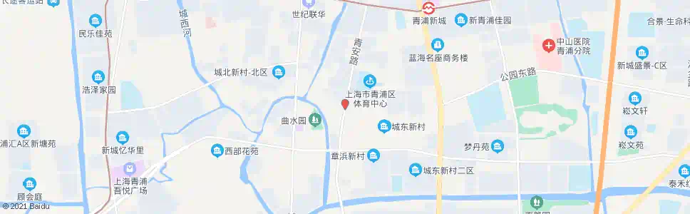 上海青安路医院_公交站地图_上海公交_妙搜公交查询2025