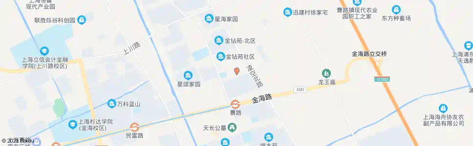 上海海顺路金钻路_公交站地图_上海公交_妙搜公交查询2025