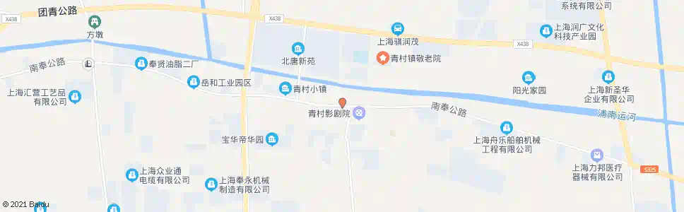 上海青村_公交站地图_上海公交_妙搜公交查询2025