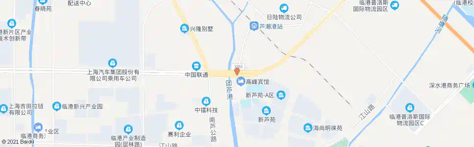 上海老芦公路两港大道_公交站地图_上海公交_妙搜公交查询2025