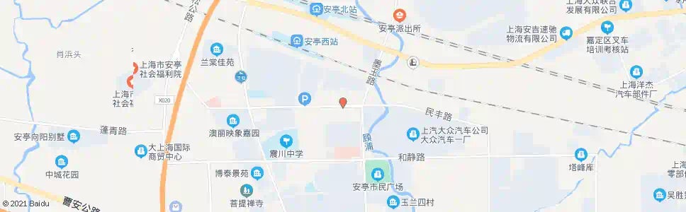 上海民丰路墨玉路_公交站地图_上海公交_妙搜公交查询2025
