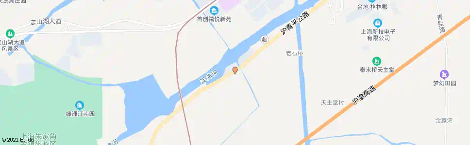上海沪青平公路张家路(招呼站)_公交站地图_上海公交_妙搜公交查询2025