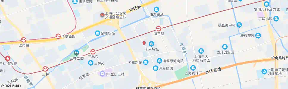 上海西泰林路未来域城_公交站地图_上海公交_妙搜公交查询2025
