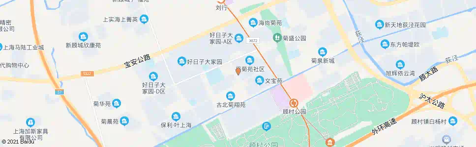 上海菊联路宝菊路_公交站地图_上海公交_妙搜公交查询2025
