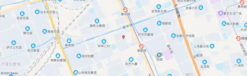 上海申北路春东路_公交站地图_上海公交_妙搜公交查询2025