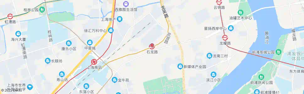 上海石龙路站_公交站地图_上海公交_妙搜公交查询2025