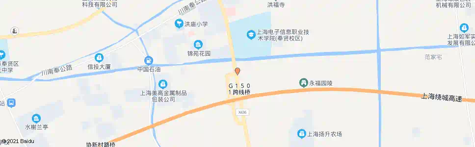 上海瓦洪公路集贤北路_公交站地图_上海公交_妙搜公交查询2025