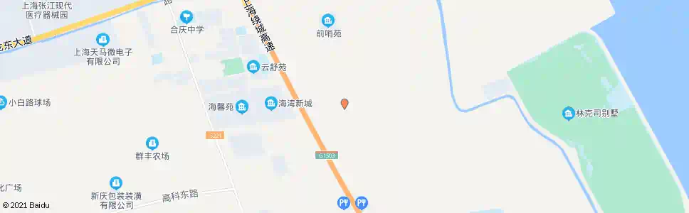 上海凌白公路前哨支路_公交站地图_上海公交_妙搜公交查询2025