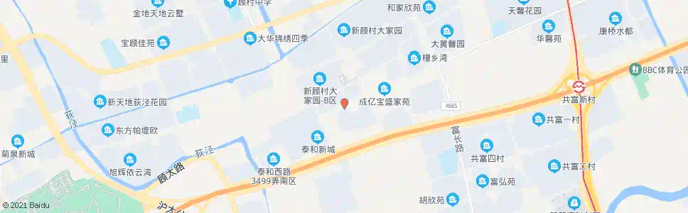 上海盛宅新村_公交站地图_上海公交_妙搜公交查询2025