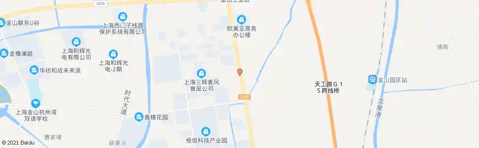 上海亭卫公路跃进路(招呼站)_公交站地图_上海公交_妙搜公交查询2025