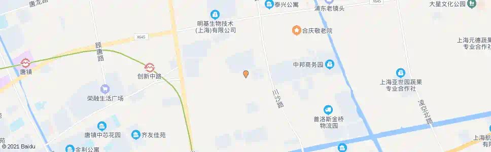 上海利航路创业路_公交站地图_上海公交_妙搜公交查询2025