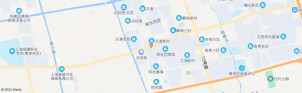 上海南亭公路秀南路_公交站地图_上海公交_妙搜公交查询2025
