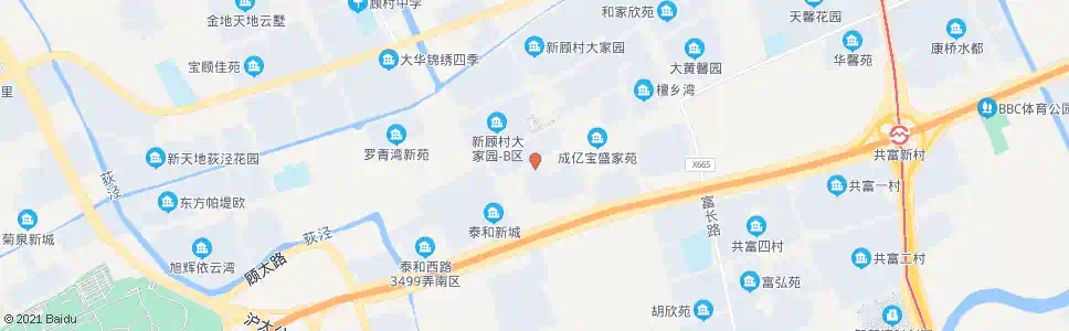 上海盛宅_公交站地图_上海公交_妙搜公交查询2025