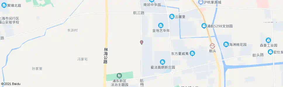 上海航梅路(商贸)_公交站地图_上海公交_妙搜公交查询2025