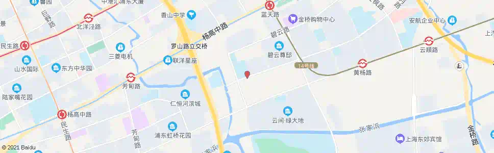 上海明月路黑松路_公交站地图_上海公交_妙搜公交查询2025