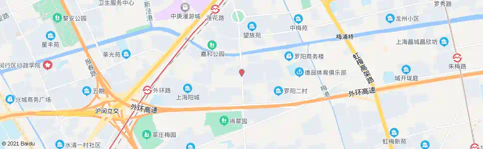 上海莲花南路罗阳路_公交站地图_上海公交_妙搜公交查询2025