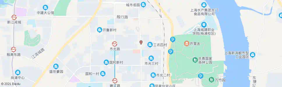 上海市光新村(包头路)_公交站地图_上海公交_妙搜公交查询2025