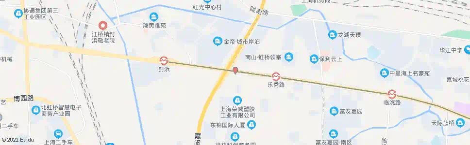 上海曹安公路金园五路_公交站地图_上海公交_妙搜公交查询2025