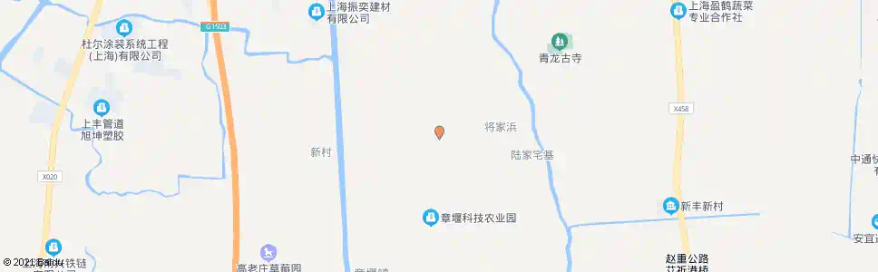 上海陈章路傅家厍村_公交站地图_上海公交_妙搜公交查询2025