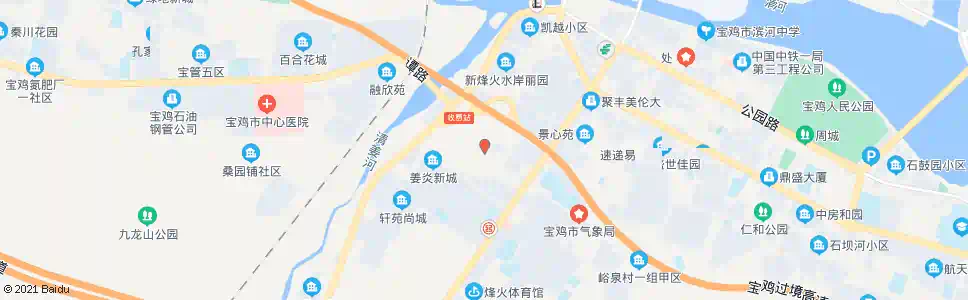 宝鸡姜城堡_公交站地图_宝鸡公交_妙搜公交查询2025