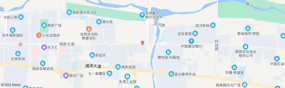 宝鸡钛谷路口_公交站地图_宝鸡公交_妙搜公交查询2025