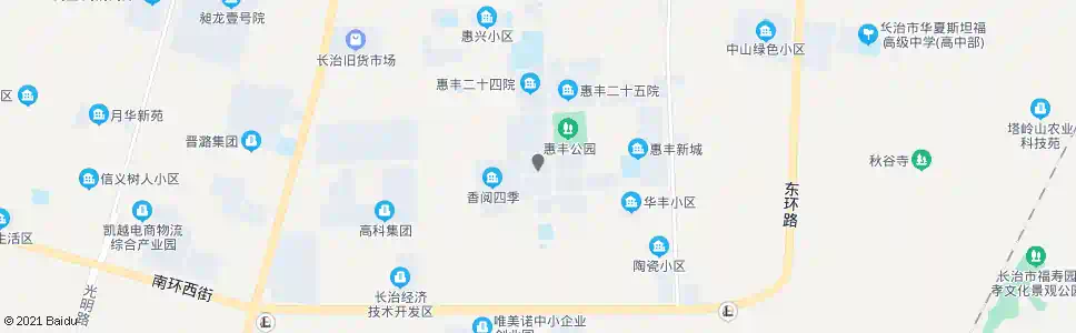 长治惠丰中学_公交站地图_长治公交_妙搜公交查询2025