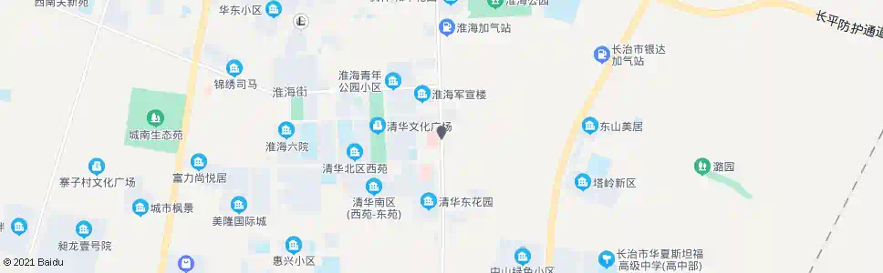 长治淮海医院_公交站地图_长治公交_妙搜公交查询2025