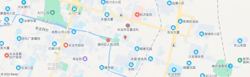 长治康园小区_公交站地图_长治公交_妙搜公交查询2025
