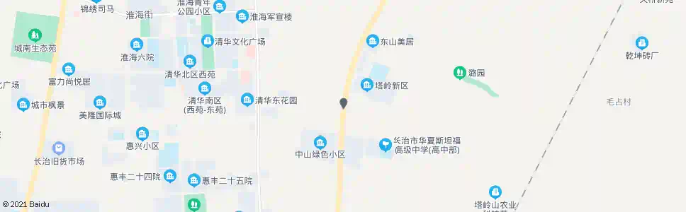 长治喜峰村_公交站地图_长治公交_妙搜公交查询2025