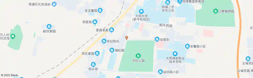 大同校南街_公交站地图_大同公交_妙搜公交查询2025
