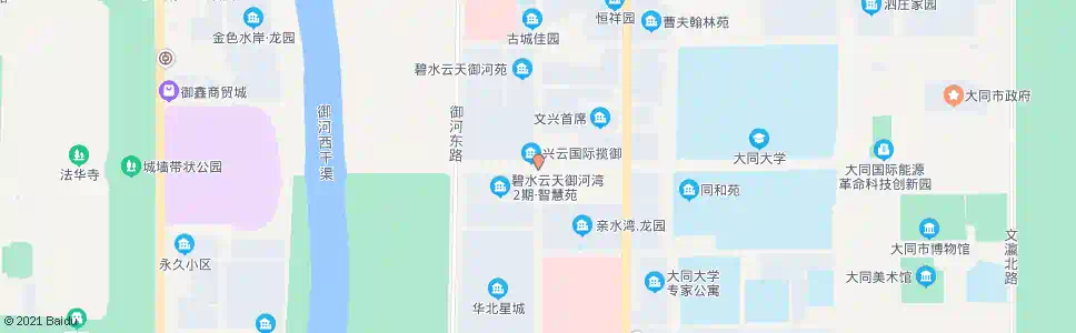 大同曹夫楼_公交站地图_大同公交_妙搜公交查询2025