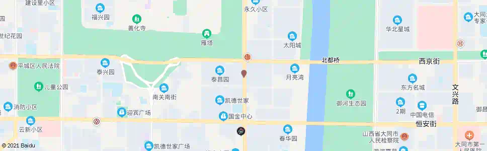 大同御馨花都_公交站地图_大同公交_妙搜公交查询2025