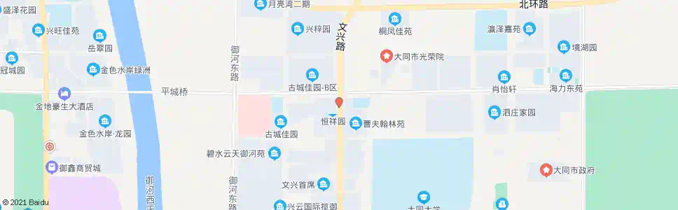 大同文兴路北_公交站地图_大同公交_妙搜公交查询2025