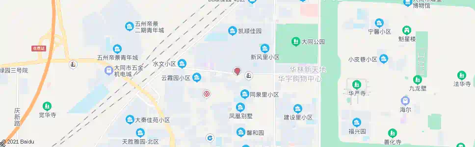 大同清远街西_公交站地图_大同公交_妙搜公交查询2025