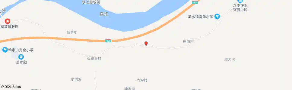 汉中圣水桃园_公交站地图_汉中公交_妙搜公交查询2025