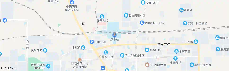 汉中人民路_公交站地图_汉中公交_妙搜公交查询2025