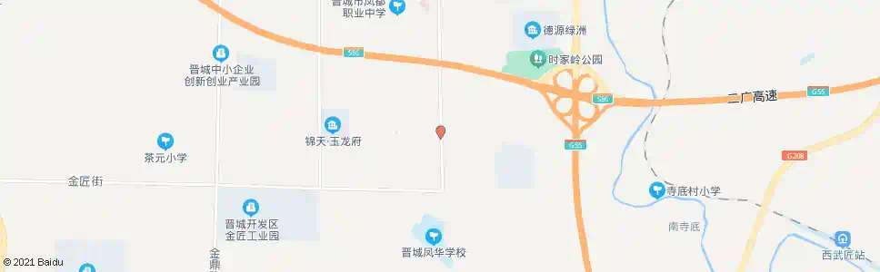 晋城南田石_公交站地图_晋城公交_妙搜公交查询2025