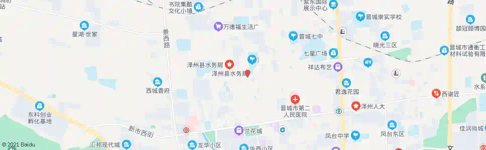 晋城大十字_公交站地图_晋城公交_妙搜公交查询2025