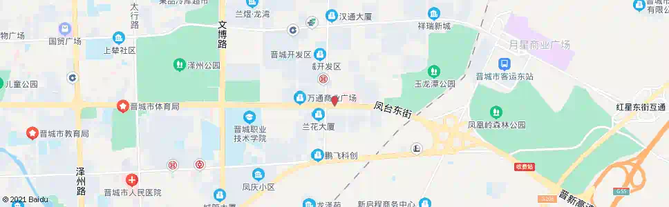 晋城三零厂小区_公交站地图_晋城公交_妙搜公交查询2025