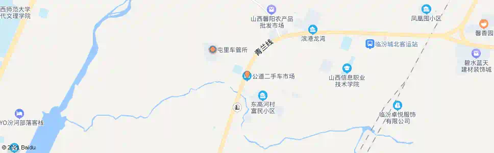 临汾尧都农机城_公交站地图_临汾公交_妙搜公交查询2025