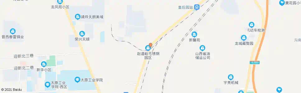 太原赵道峪_公交站地图_太原公交_妙搜公交查询2025