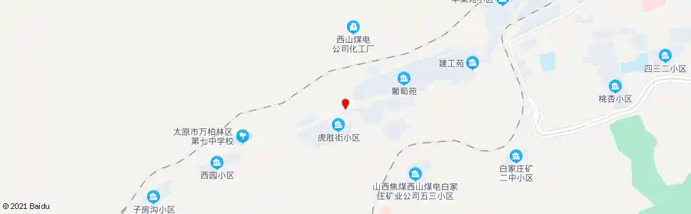 太原虎胜街_公交站地图_太原公交_妙搜公交查询2025