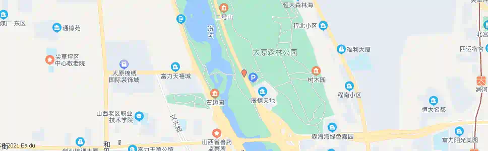 太原辰憬天地_公交站地图_太原公交_妙搜公交查询2025