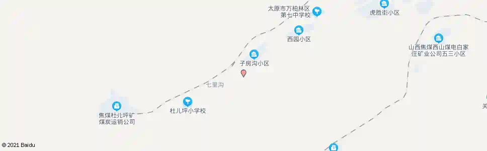 太原小虎峪_公交站地图_太原公交_妙搜公交查询2025
