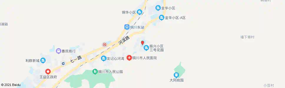 铜川市三中_公交站地图_铜川公交_妙搜公交查询2025