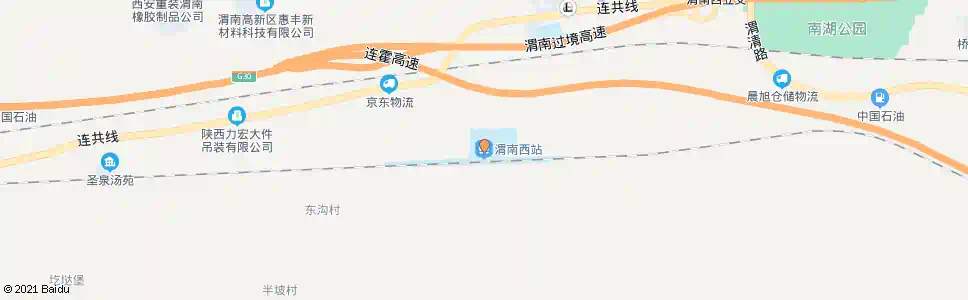 渭南胜利街西口_公交站地图_渭南公交_妙搜公交查询2025