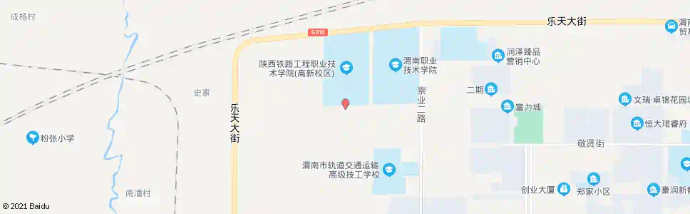 渭南陕铁院_公交站地图_渭南公交_妙搜公交查询2025