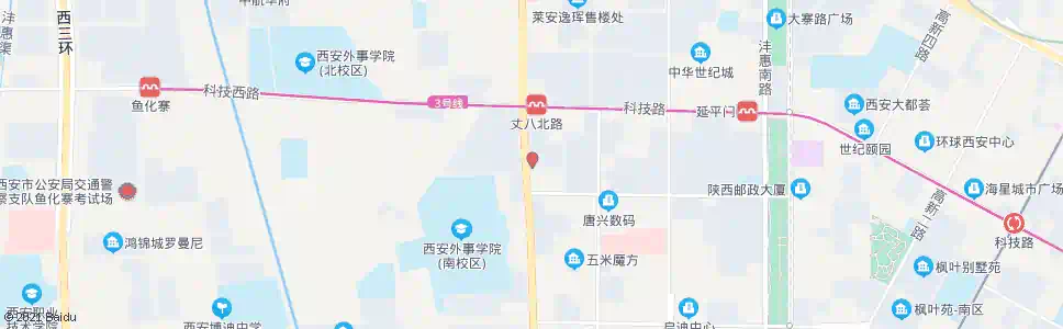 西安七里铺_公交站地图_西安公交_妙搜公交查询2025