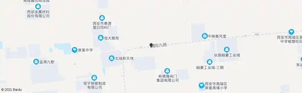 西安孝村刘_公交站地图_西安公交_妙搜公交查询2025